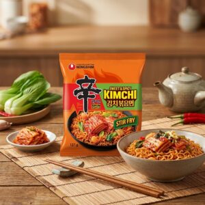 Nongshim Shin Kimchi Stir Fry Instant Ramen 137g